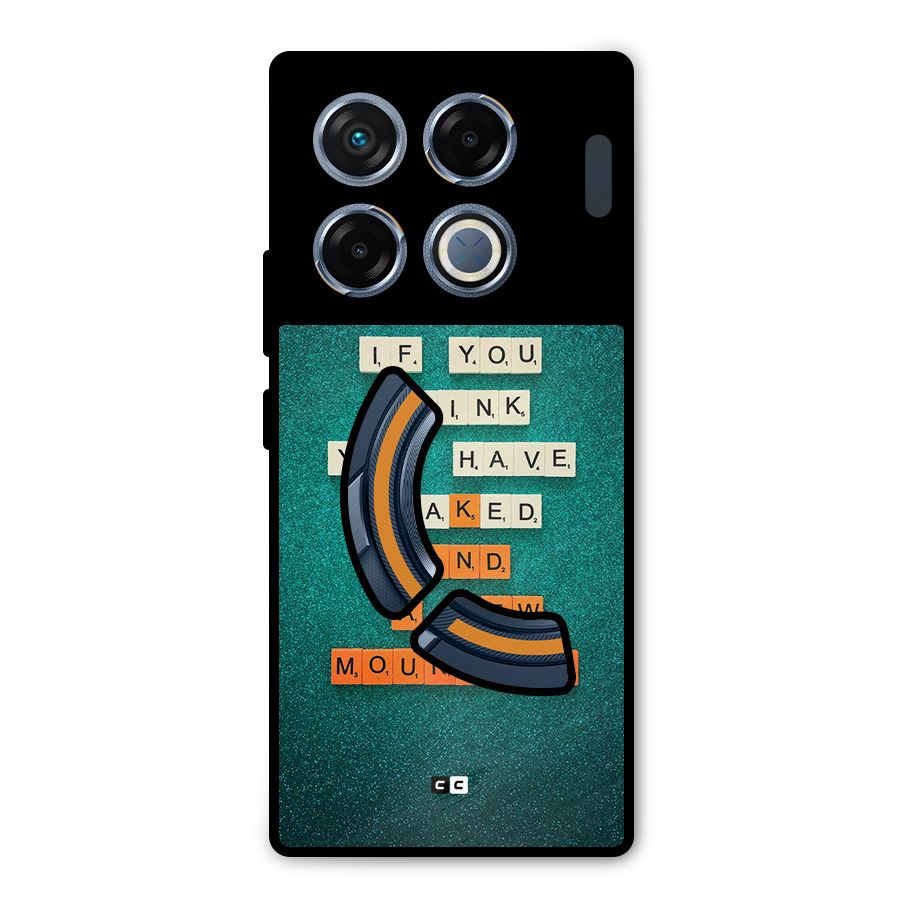New Mountain Metal Back Case for Infinix GT 20 Pro