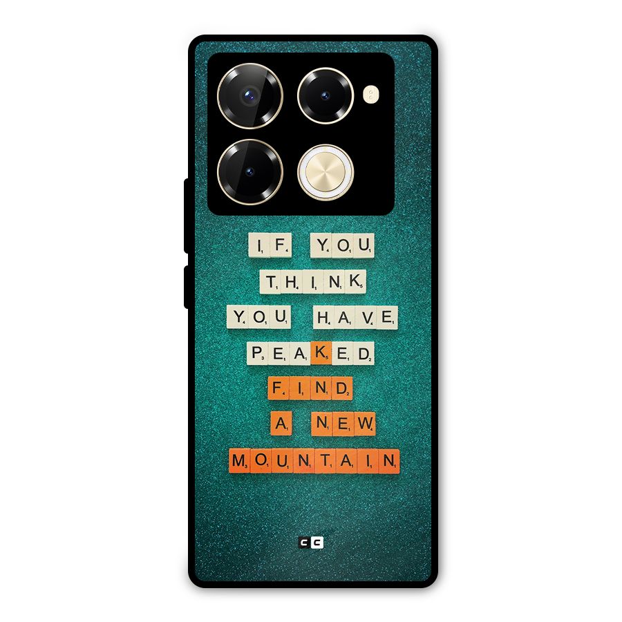 New Mountain Metal Back Case for Infinix Note 40 Pro Plus