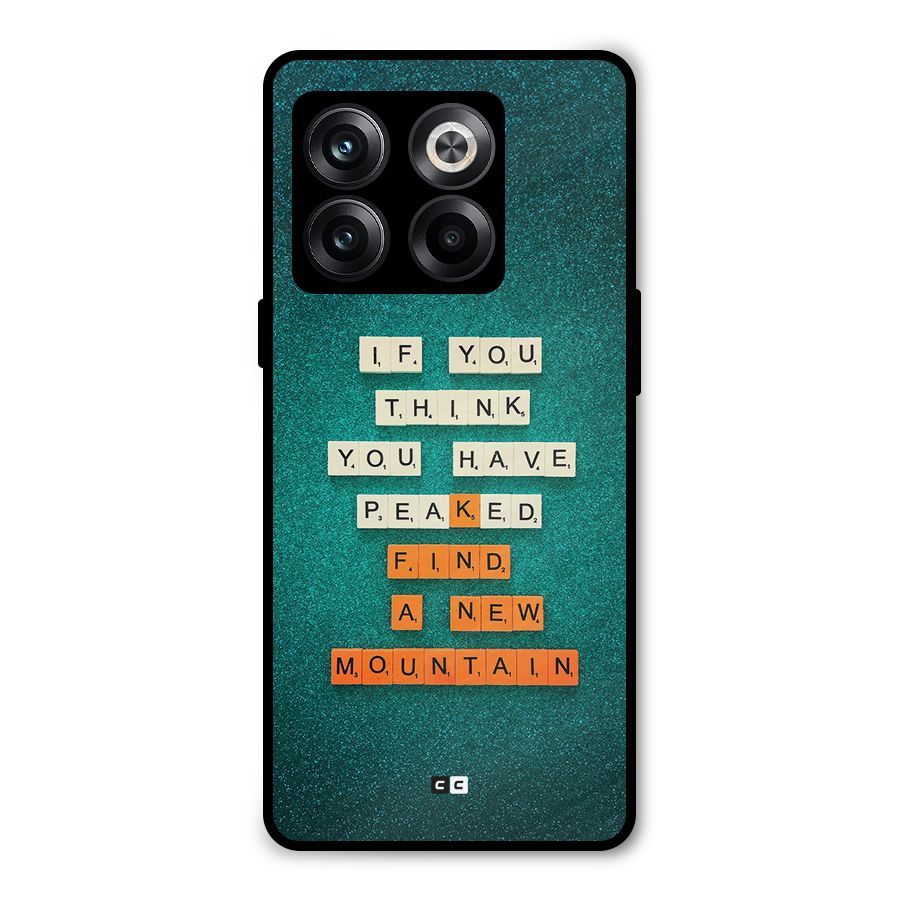 New Mountain Metal Back Case for OnePlus 10T