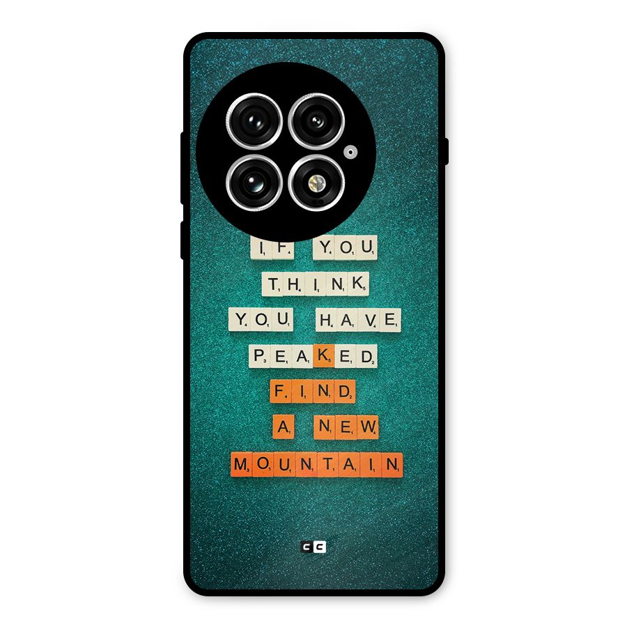New Mountain Metal Back Case for OnePlus 13