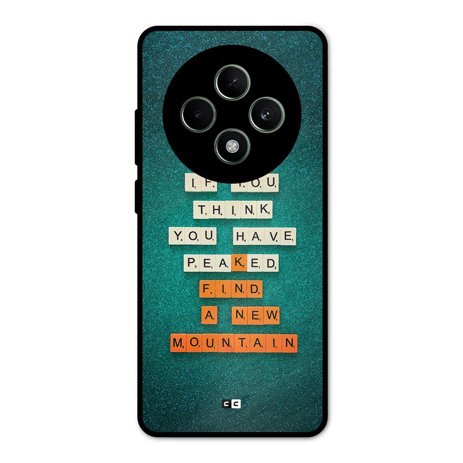 New Mountain Metal Back Case for Oppo F27