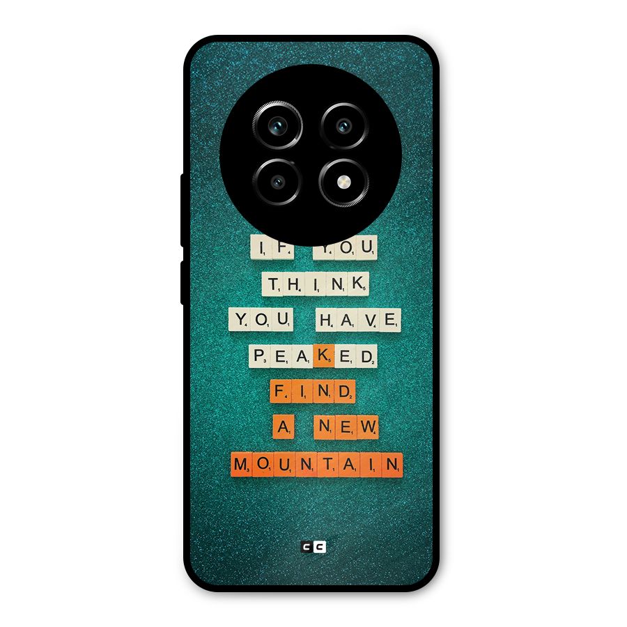 New Mountain Metal Back Case for Realme 13 Pro