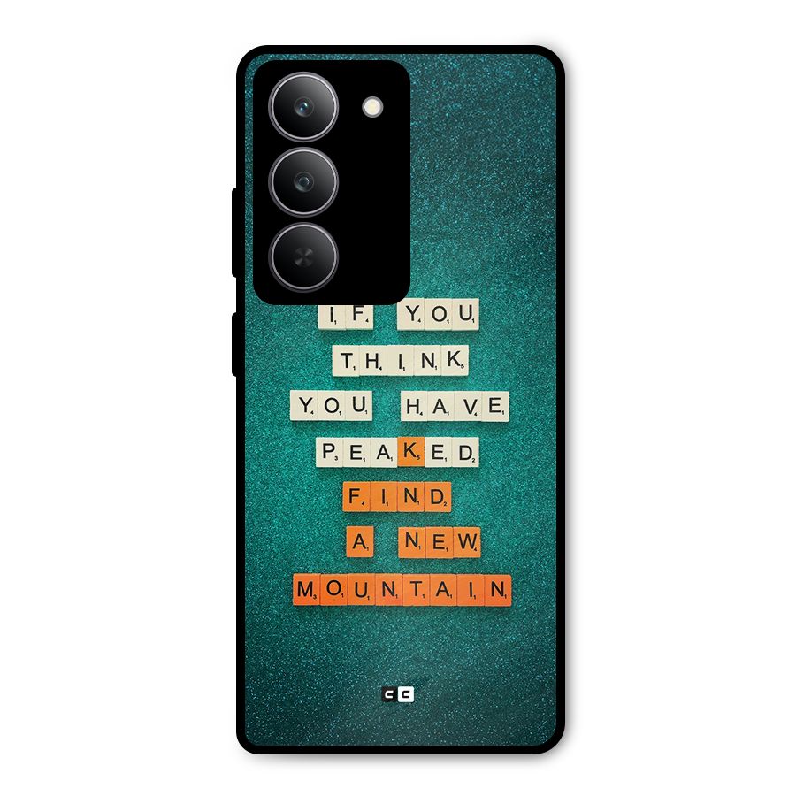 New Mountain Metal Back Case for Realme 14x