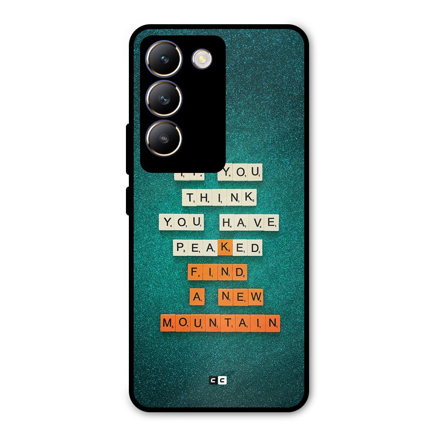 New Mountain Metal Back Case for Vivo T3 5G