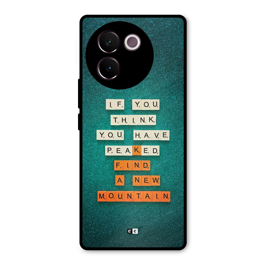 New Mountain Metal Back Case for Vivo V30e