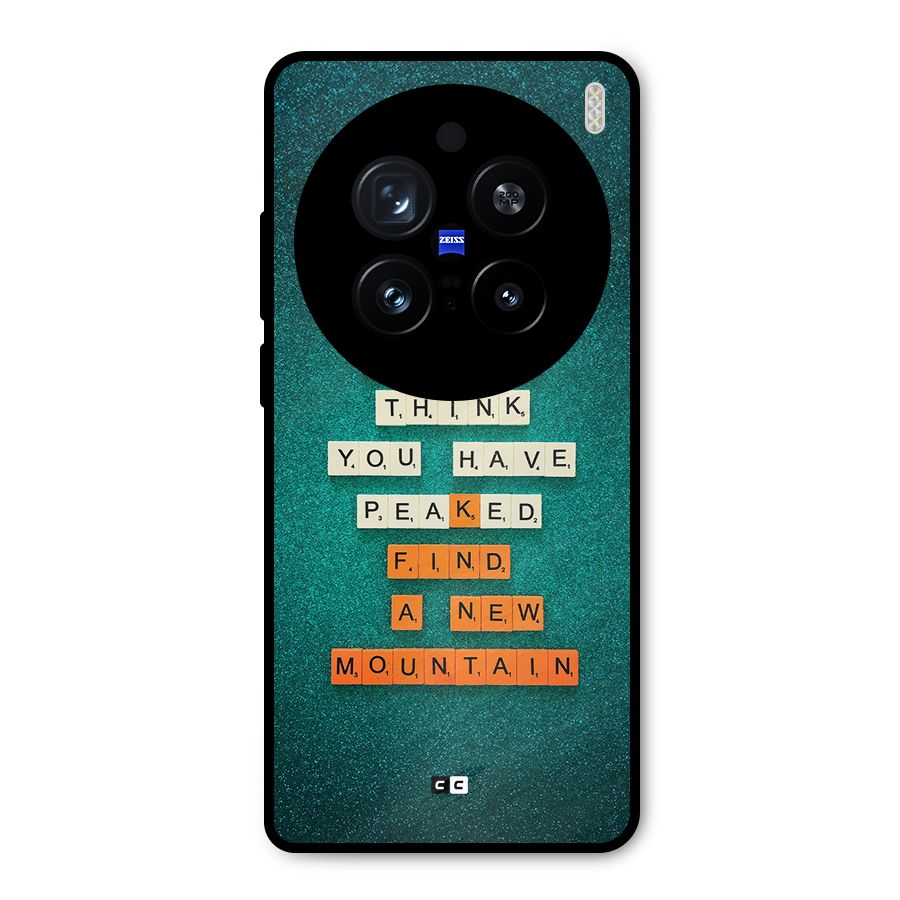 New Mountain Metal Back Case for Vivo X200 Pro