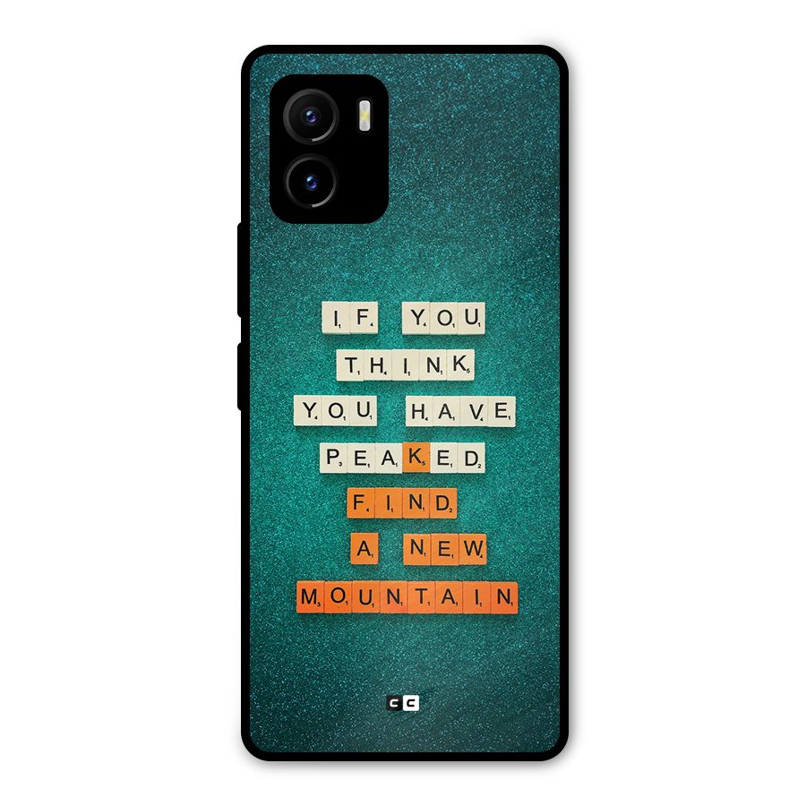 New Mountain Metal Back Case for Vivo Y15s