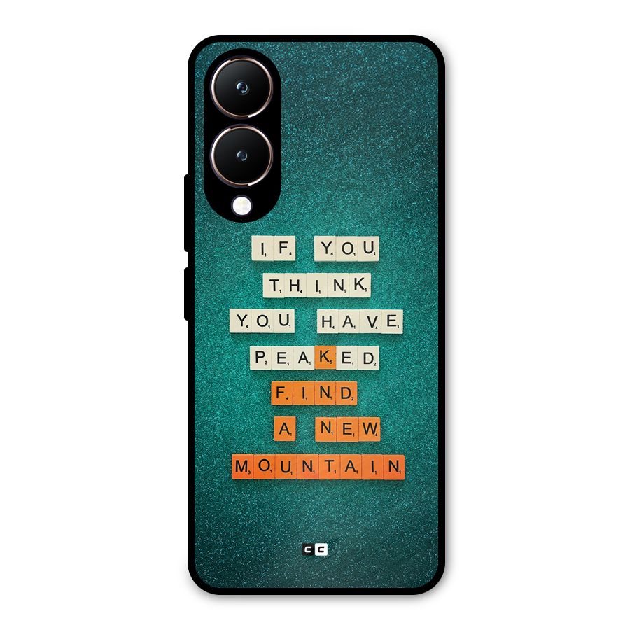 New Mountain Metal Back Case for Vivo Y28