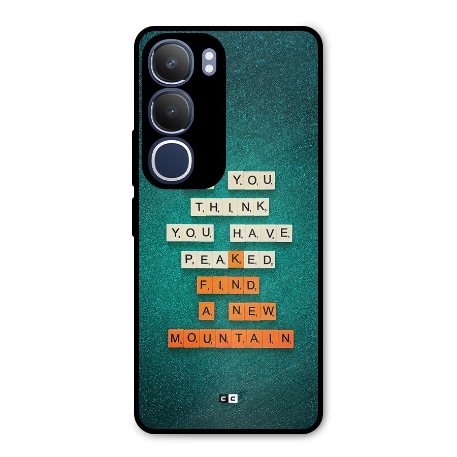New Mountain Metal Back Case for Vivo Y29