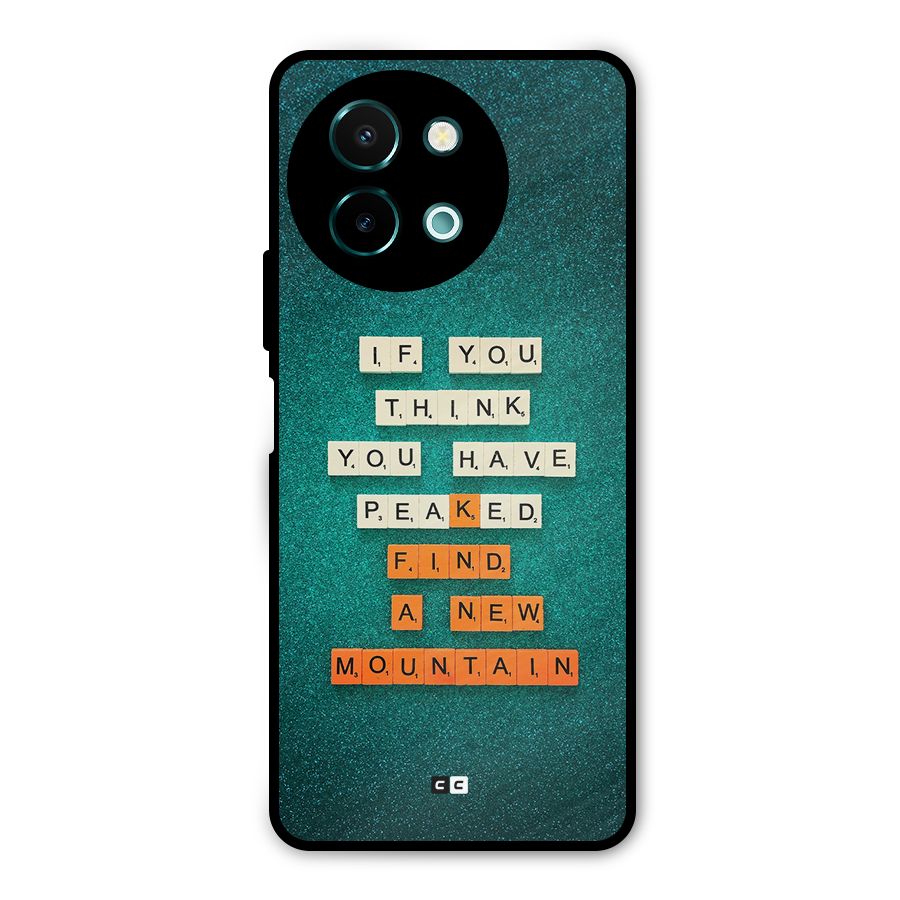 New Mountain Metal Back Case for Vivo Y58