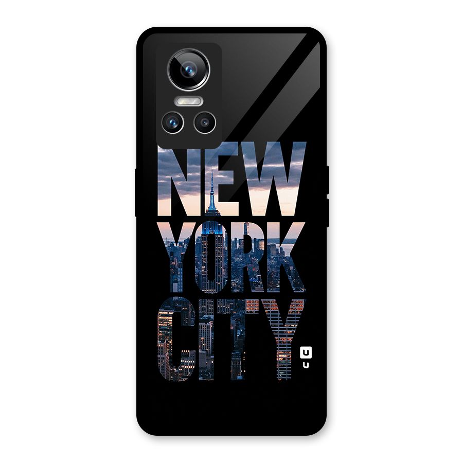 New York City Glass Back Case for Realme GT Neo 3