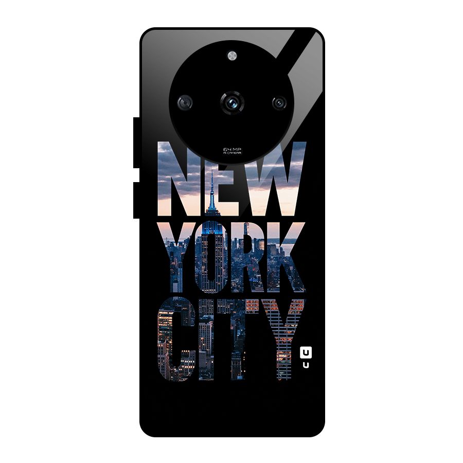 New York City Glass Back Case for Realme Narzo 60 5G