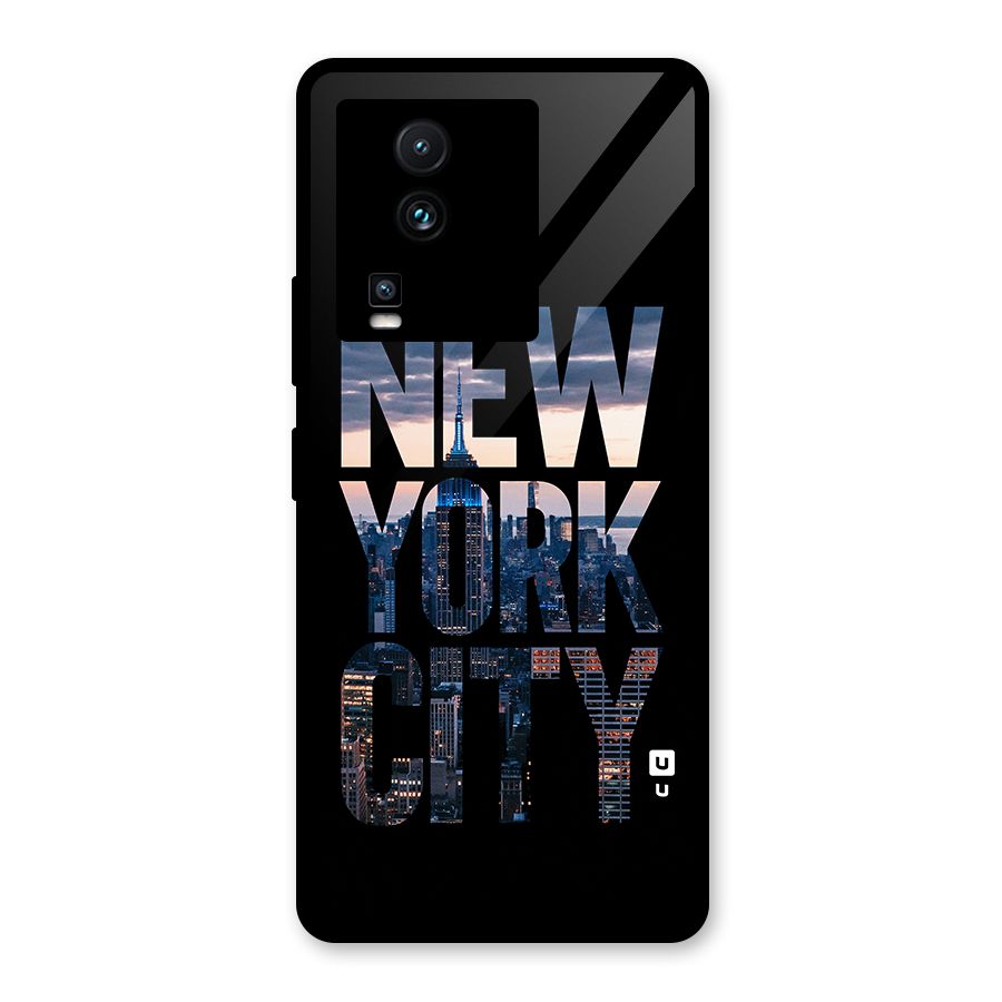 New York City Glass Back Case for Vivo iQOO Neo 7
