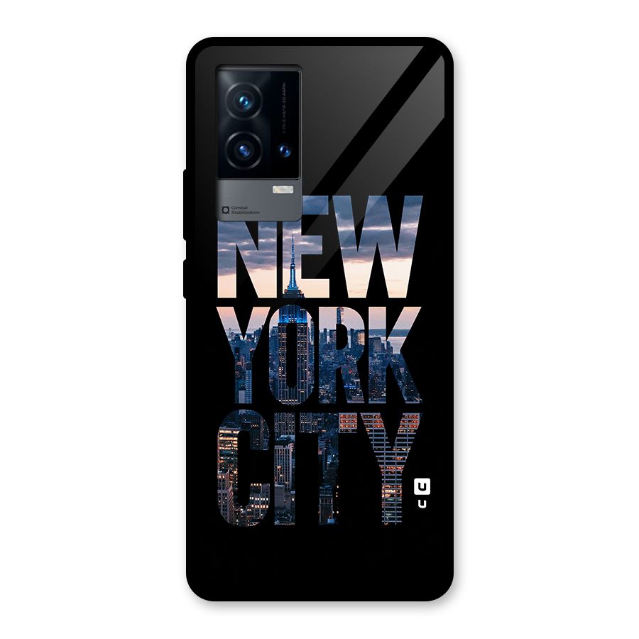 New York City Glass Back Case for iQOO 9 5G