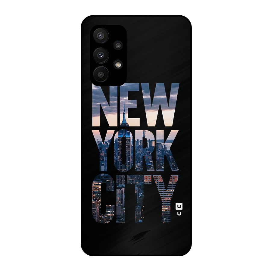 New York City Metal Back Case for Galaxy A23