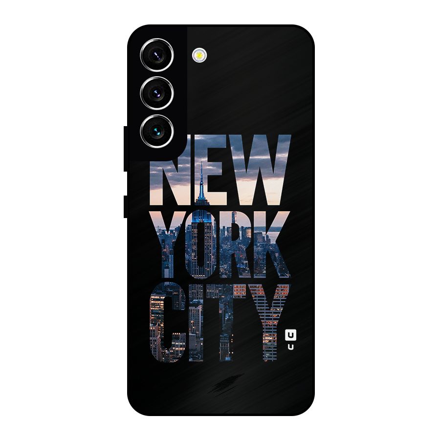 New York City Metal Back Case for Galaxy S22 5G