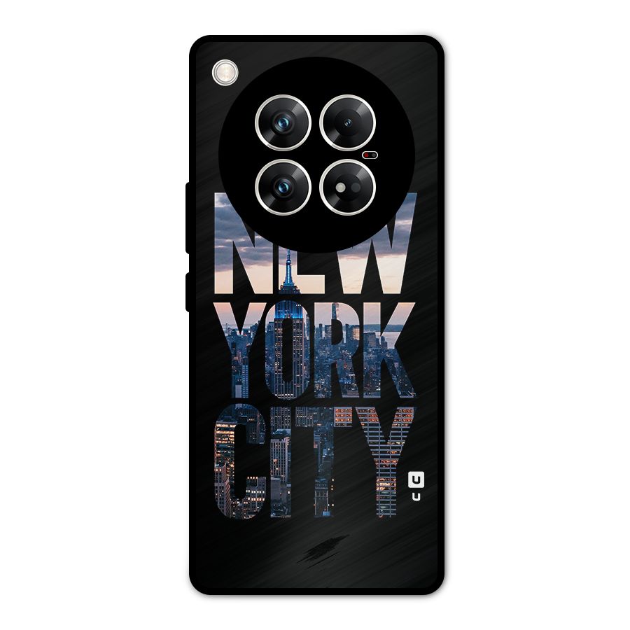 New York City Metal Back Case for Infinix Zero 40 5G