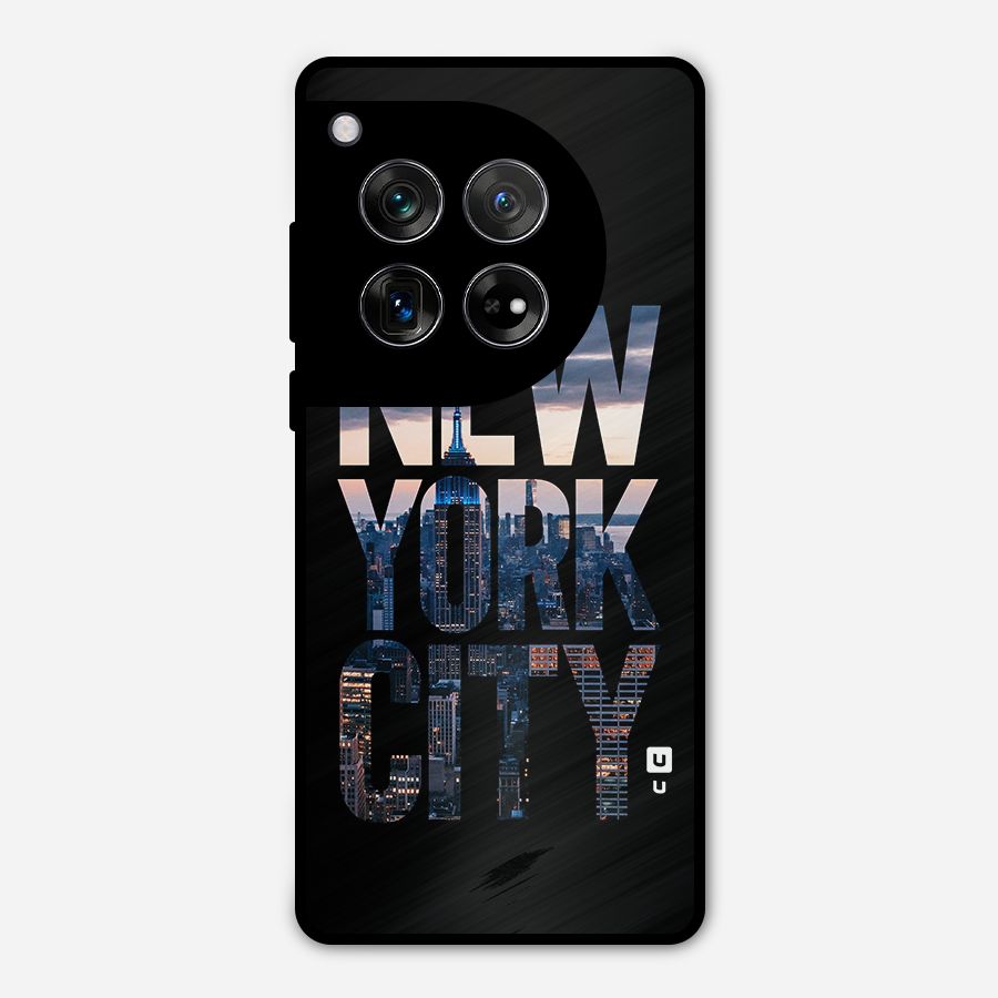 New York City Metal Back Case for OnePlus 12
