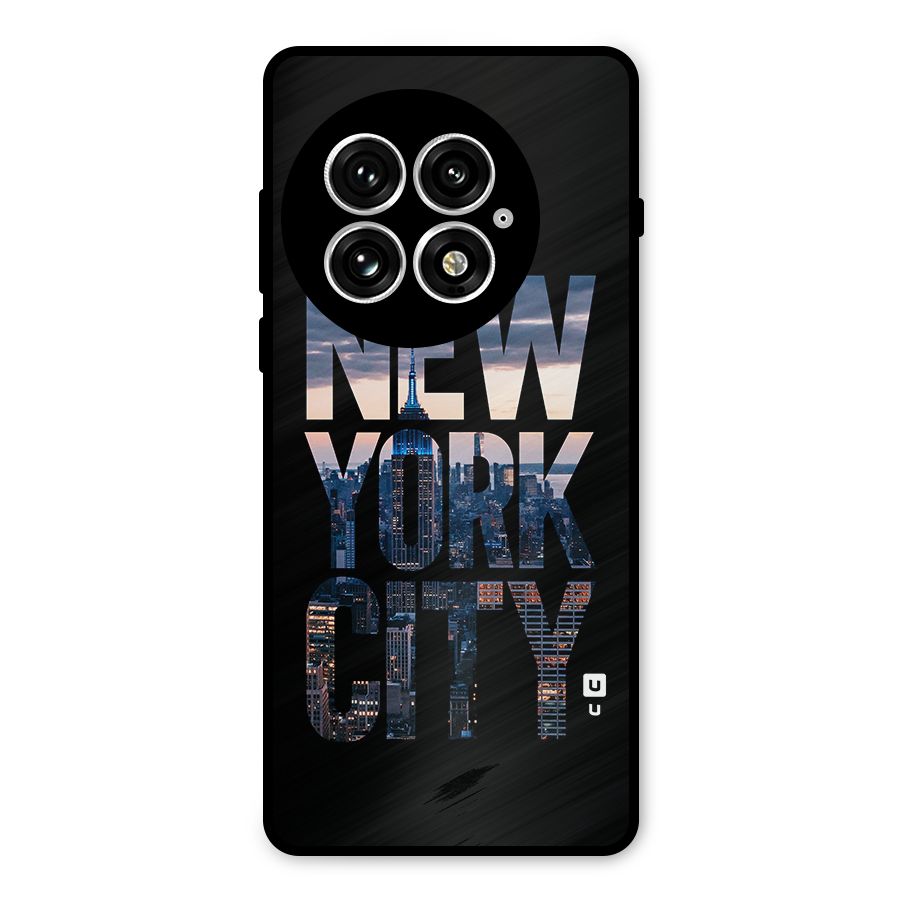 New York City Metal Back Case for OnePlus 13