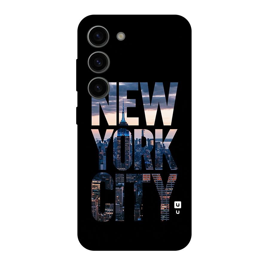 New York City Original Polycarbonate Back Case for Galaxy S23