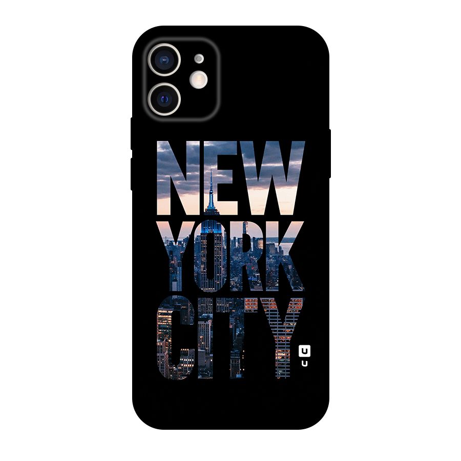 New York City Original Polycarbonate Back Case for iPhone 12