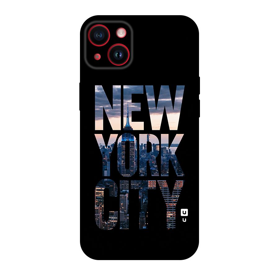 New York City Original Polycarbonate Back Case for iPhone 14 Plus