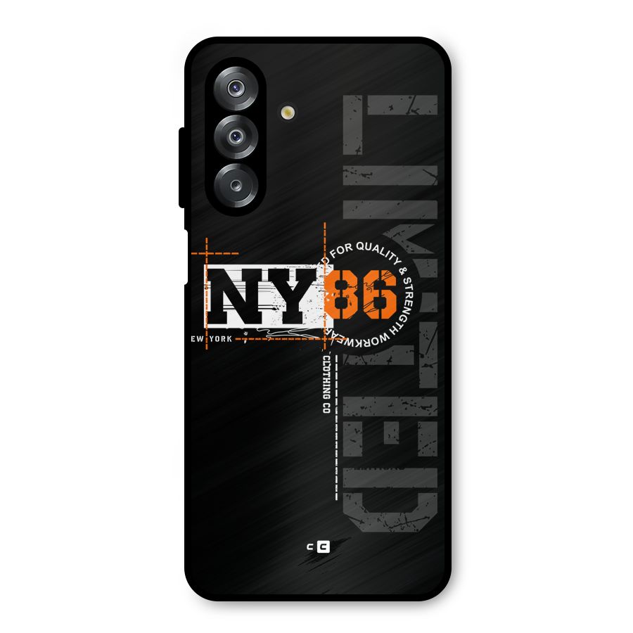 New York Limited Metal Back Case for Galaxy A26