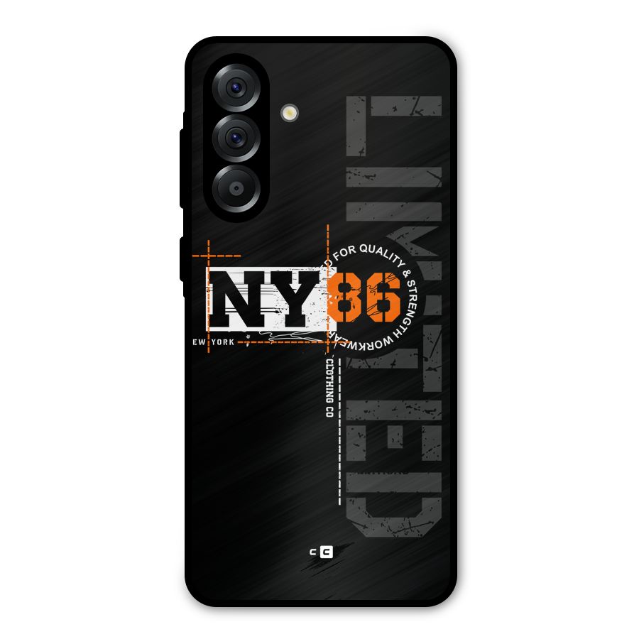 New York Limited Metal Back Case for Galaxy A56