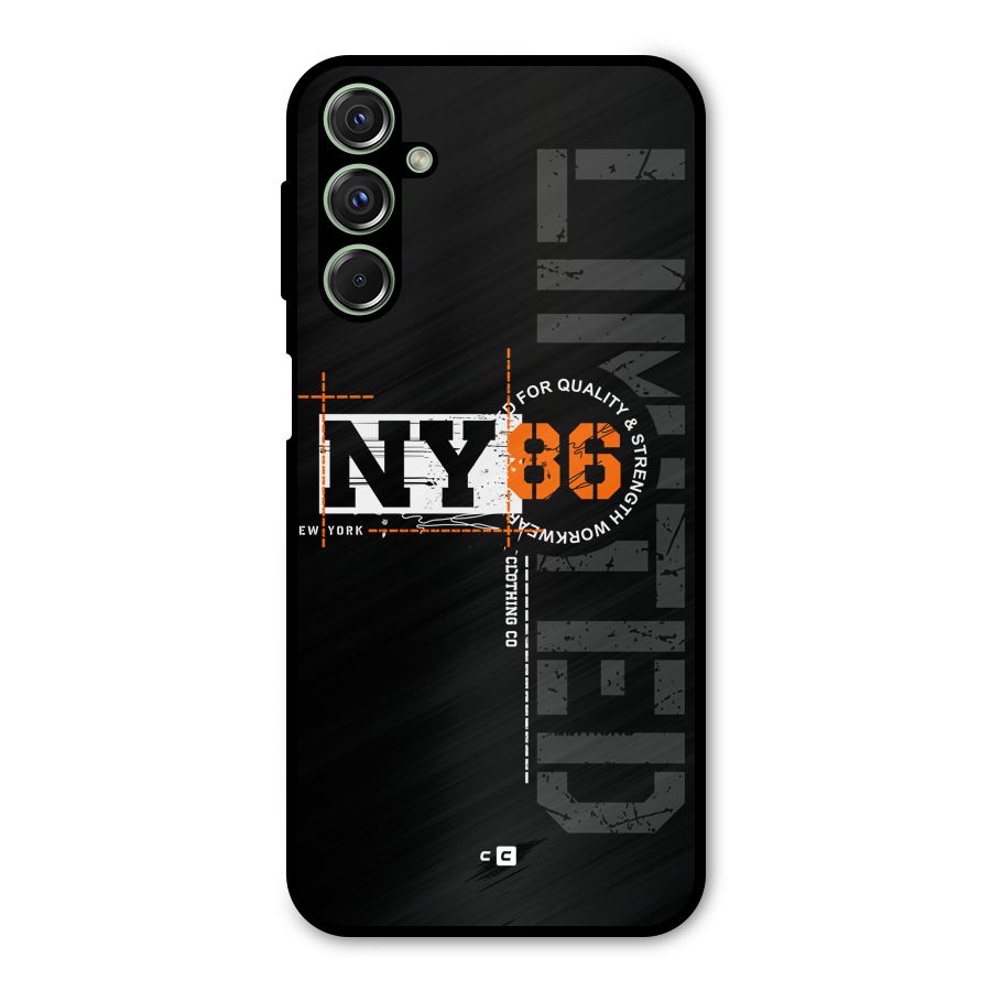 New York Limited Metal Back Case for Galaxy F34