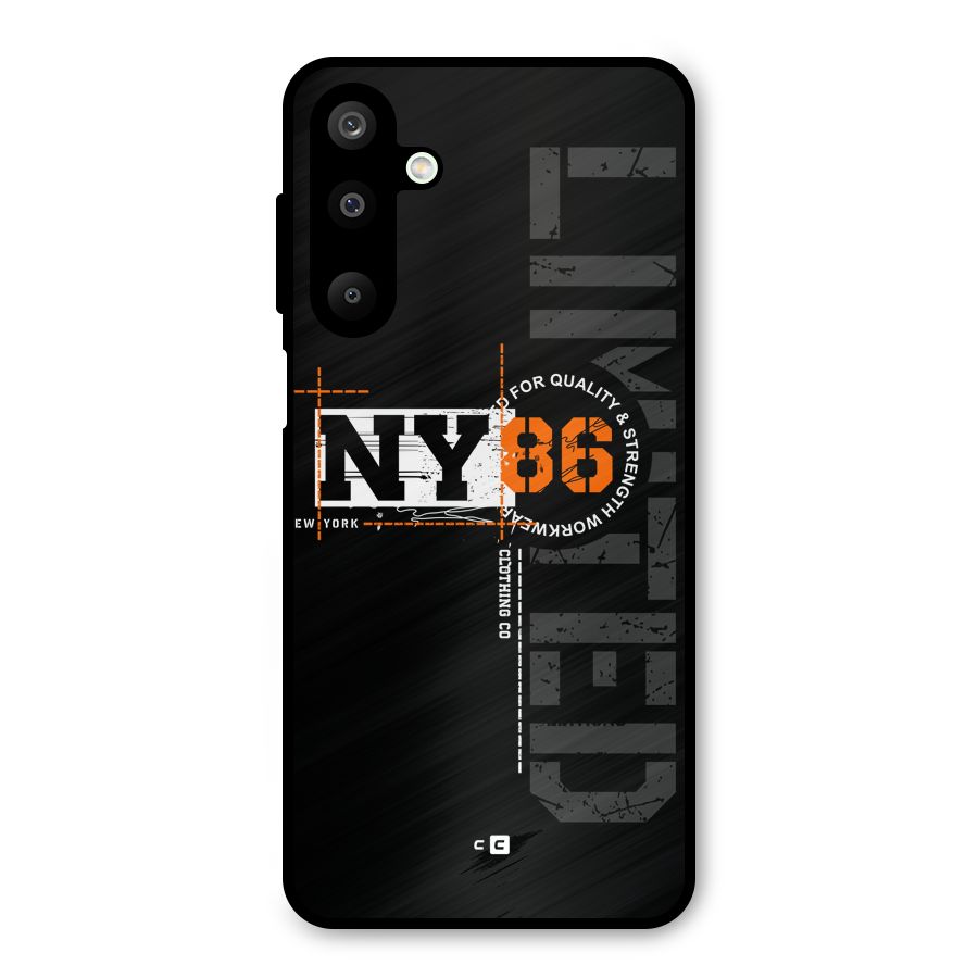 New York Limited Metal Back Case for Galaxy M16