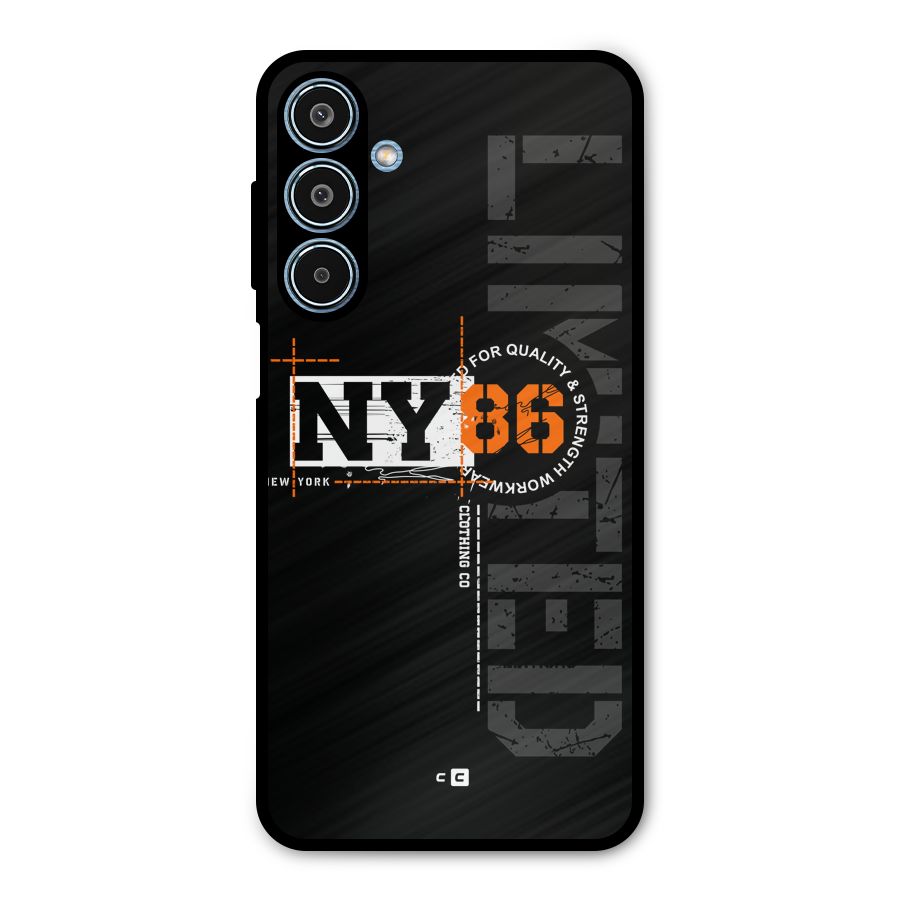 New York Limited Metal Back Case for Galaxy M35