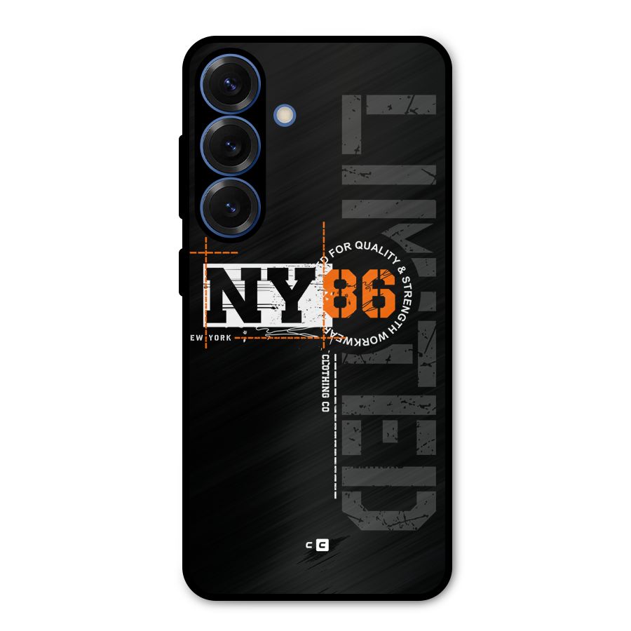 New York Limited Metal Back Case for Galaxy S25