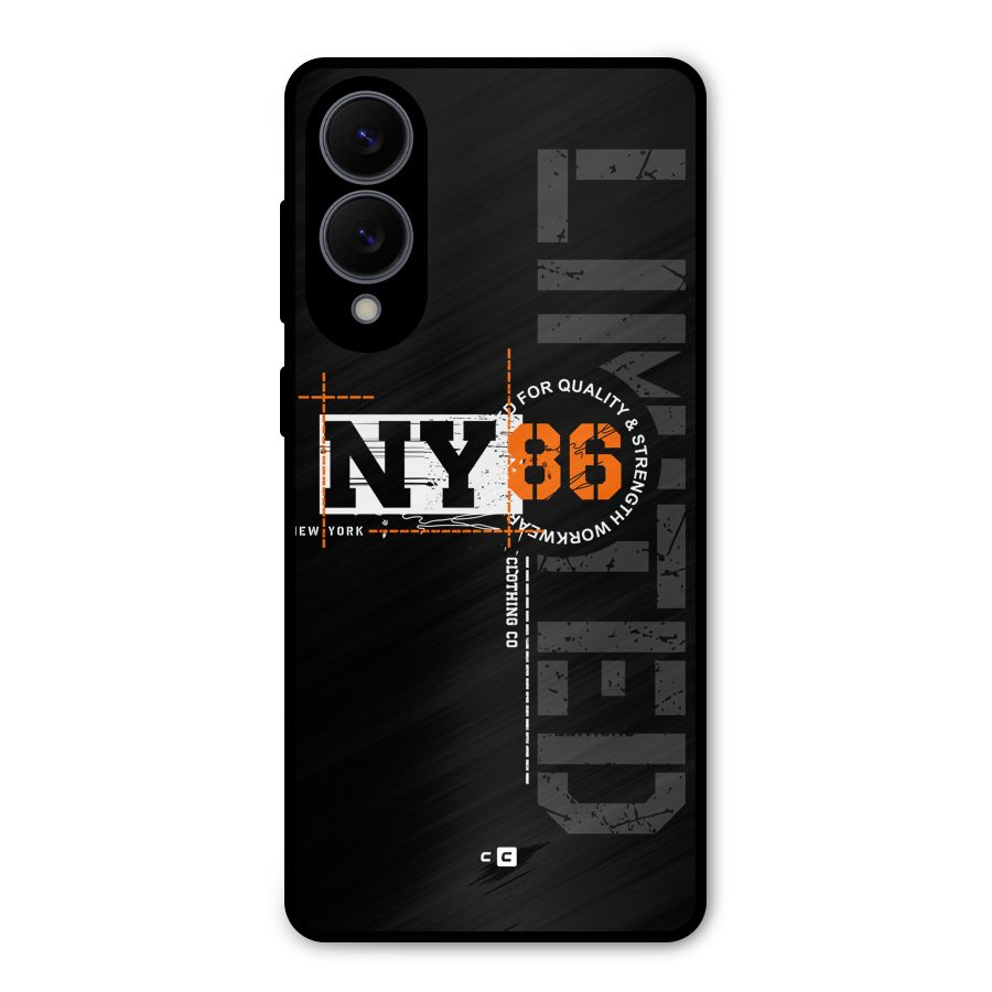 New York Limited Metal Back Case for Galaxy S25 Edge