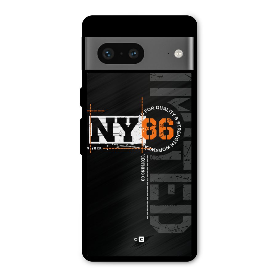 New York Limited Metal Back Case for Google Pixel 7