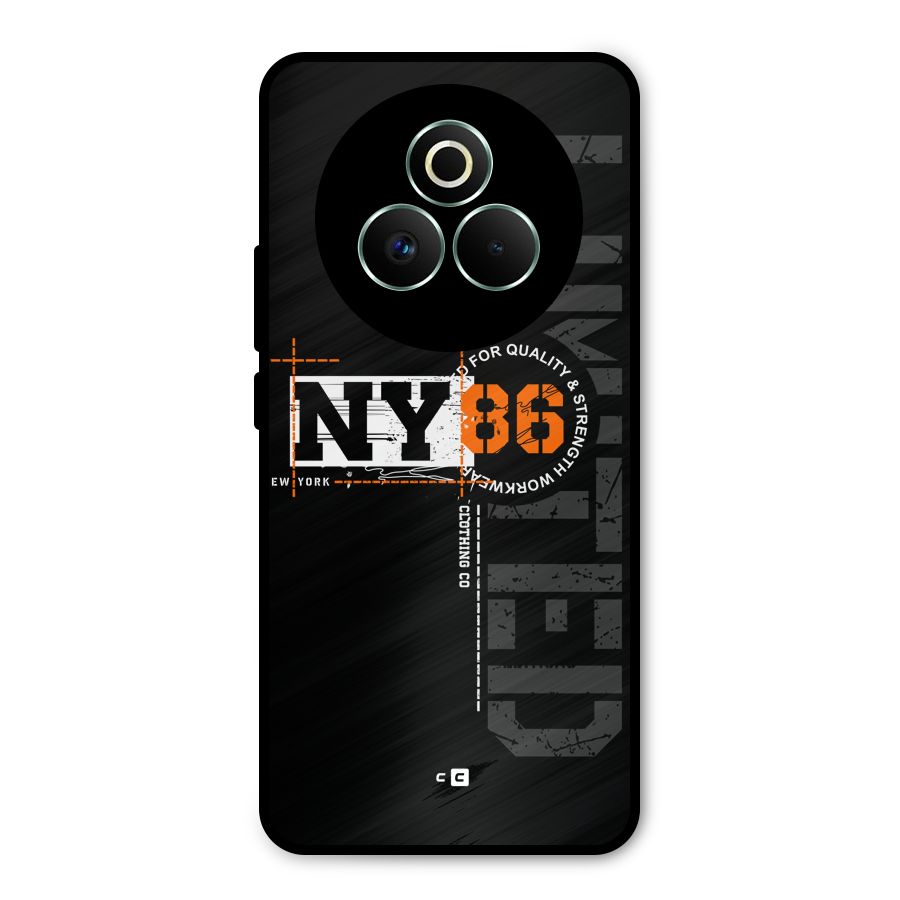 New York Limited Metal Back Case for Realme P3 Pro