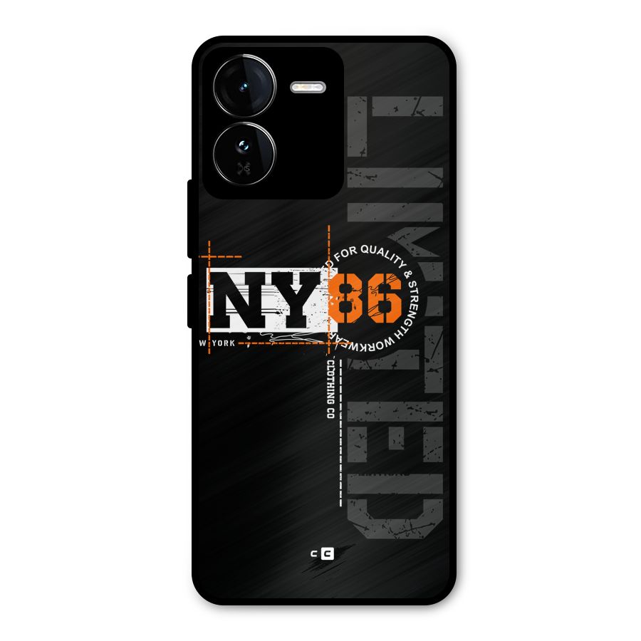 New York Limited Metal Back Case for iQOO Z9