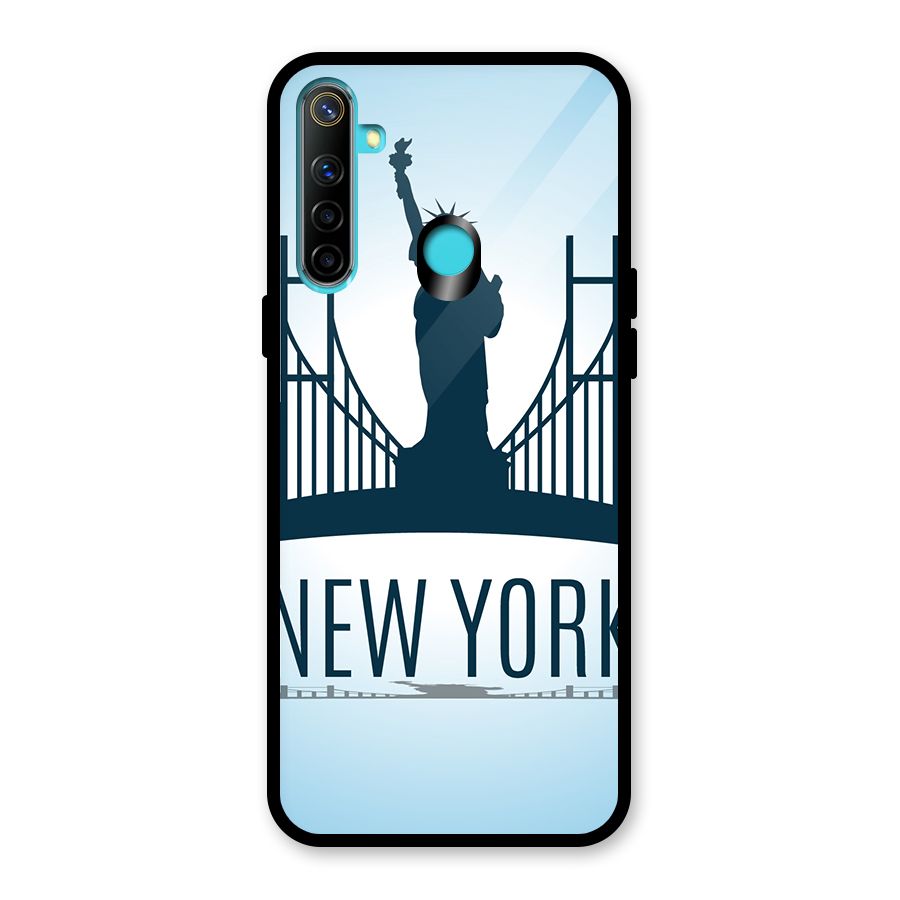 New York Skyline Glass Back Case for Realme Narzo 10