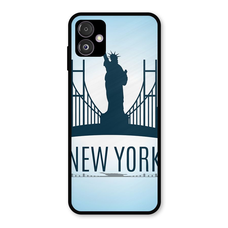 New York Skyline Metal Back Case for Galaxy F14