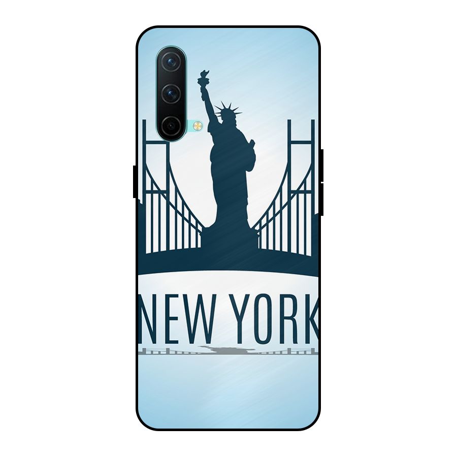 New York Skyline Metal Back Case for OnePlus Nord CE 5G