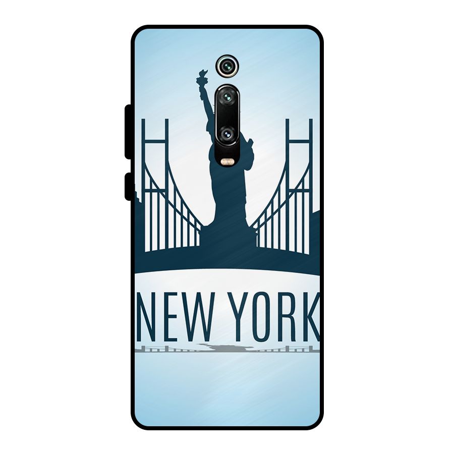 New York Skyline Metal Back Case for Redmi K20