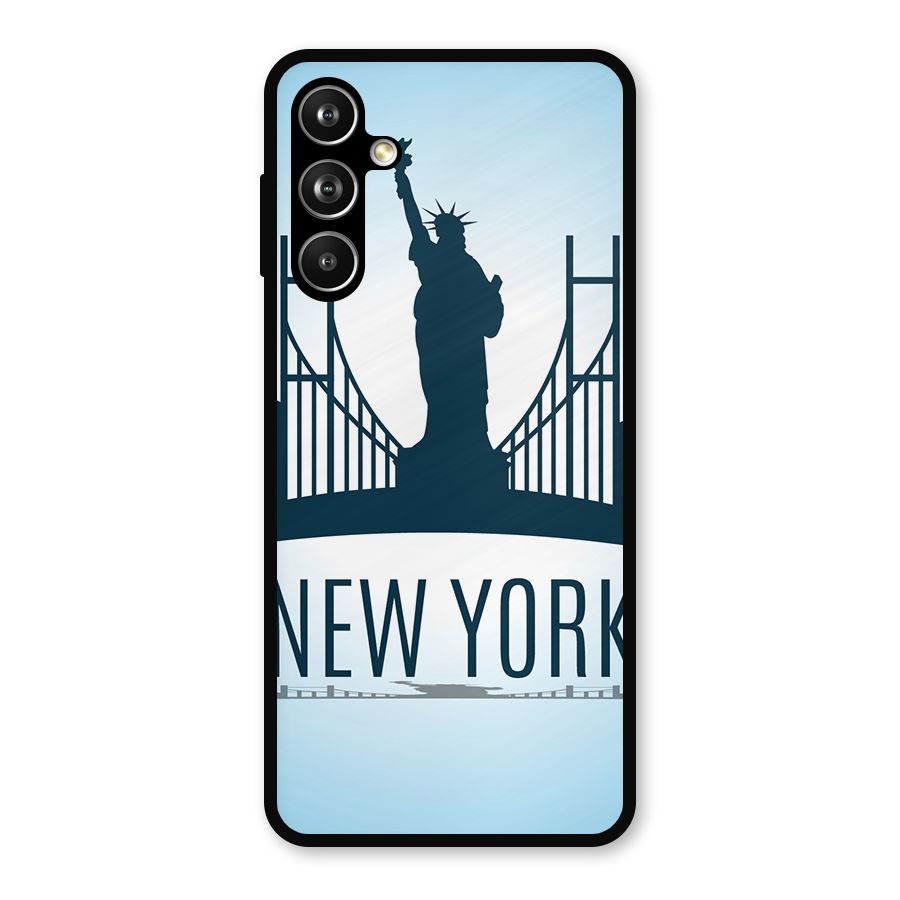 New York Skyline Metal Back Case for Samsung Galaxy M54