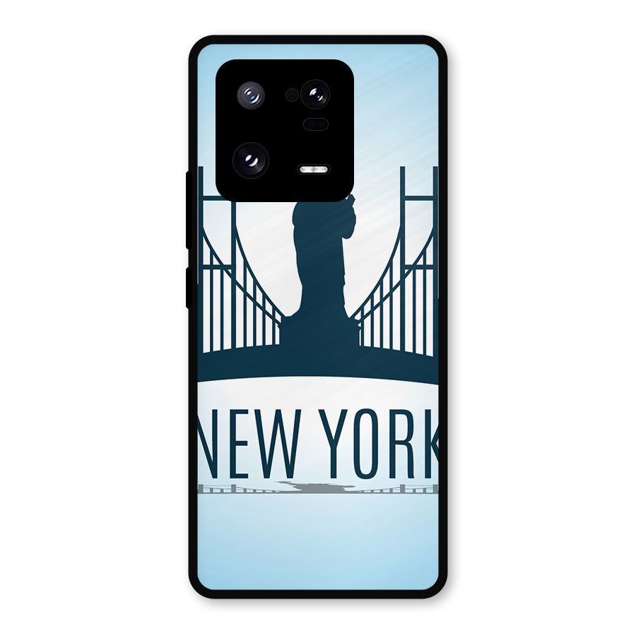 New York Skyline Metal Back Case for Xiaomi 13 Pro