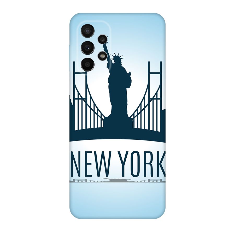 New York Skyline Original Polycarbonate Back Case for Galaxy A23