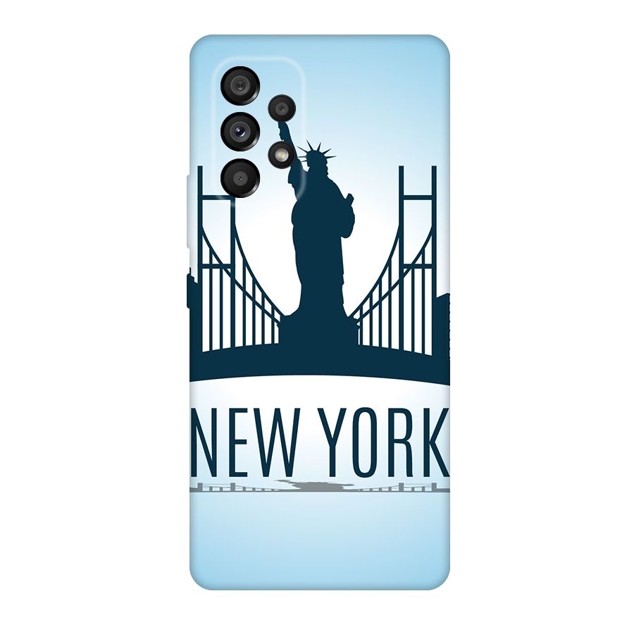 New York Skyline Original Polycarbonate Back Case for Galaxy A53 5G