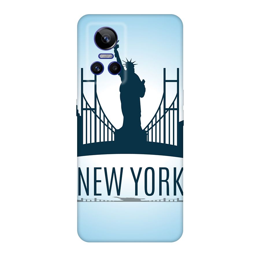 New York Skyline Original Polycarbonate Back Case for Realme GT Neo 3