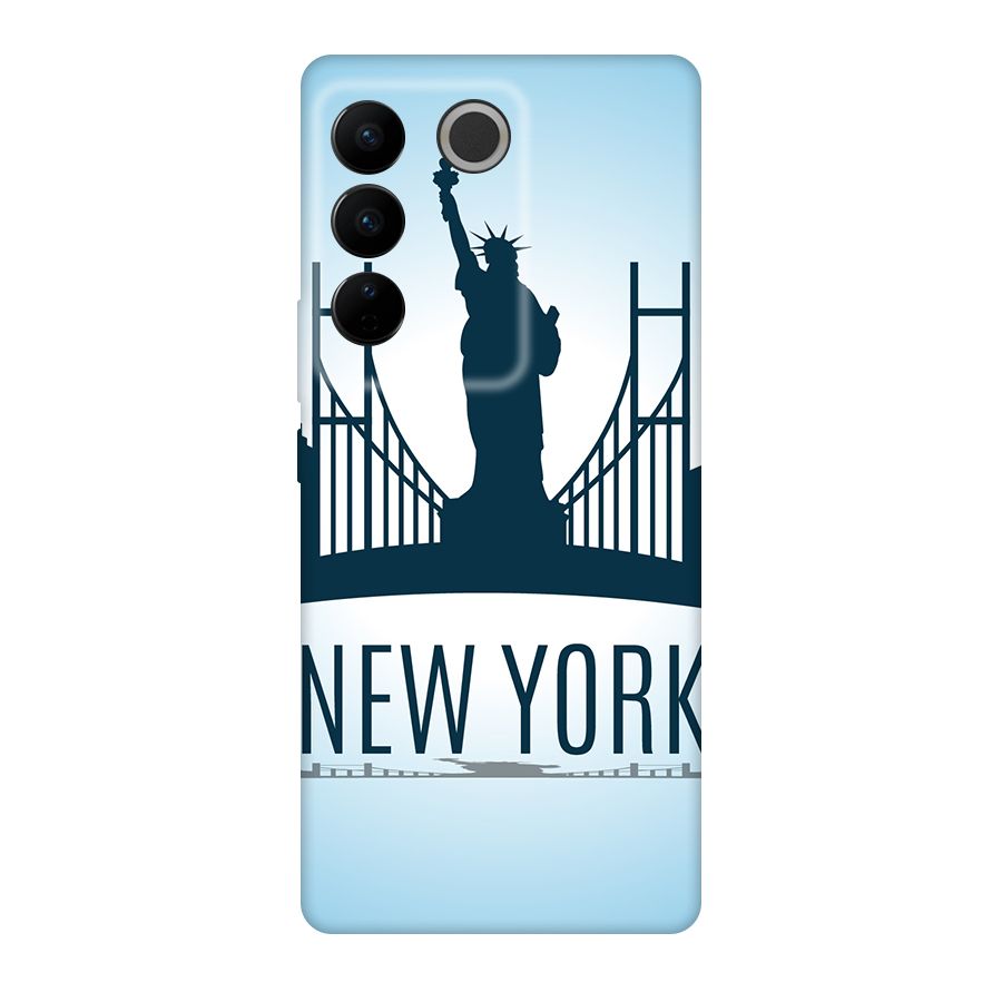 New York Skyline Original Polycarbonate Back Case for Vivo V27