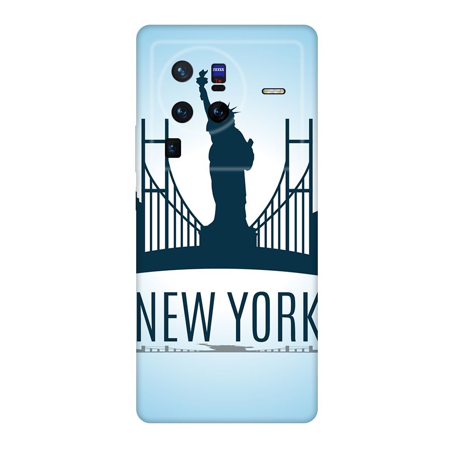 New York Skyline Original Polycarbonate Back Case for Vivo X80