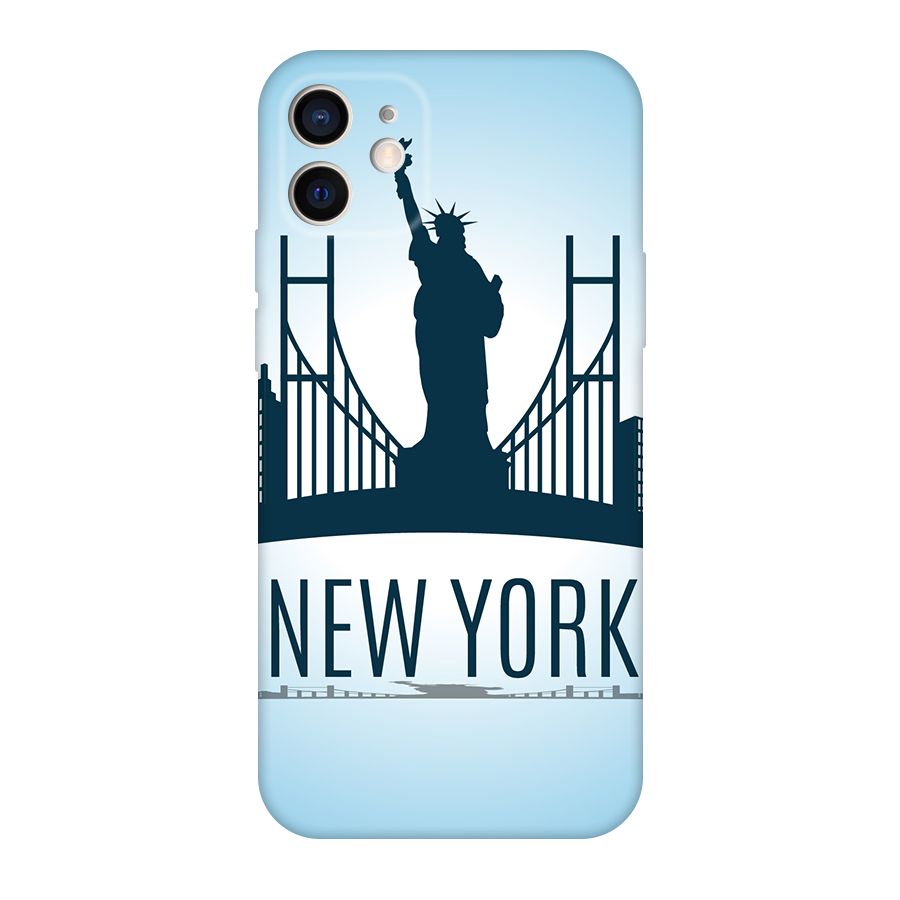 New York Skyline Original Polycarbonate Back Case for iPhone 12