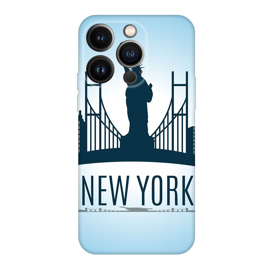 New York Skyline Original Polycarbonate Back Case for iPhone 14 Pro