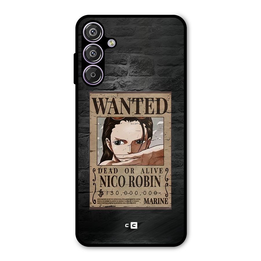 Nico Robin Wanted Metal Back Case for Galaxy M15